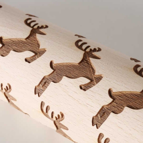 Teigrolle Weihnachten "Skog"