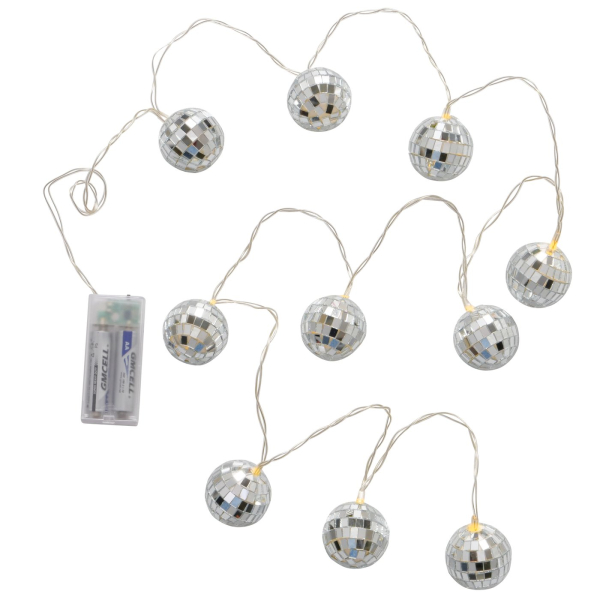 Lichterkette "Discokugel"