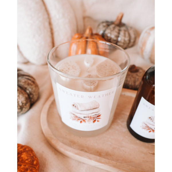 Duftkerze im Glas "Sweater Weather"