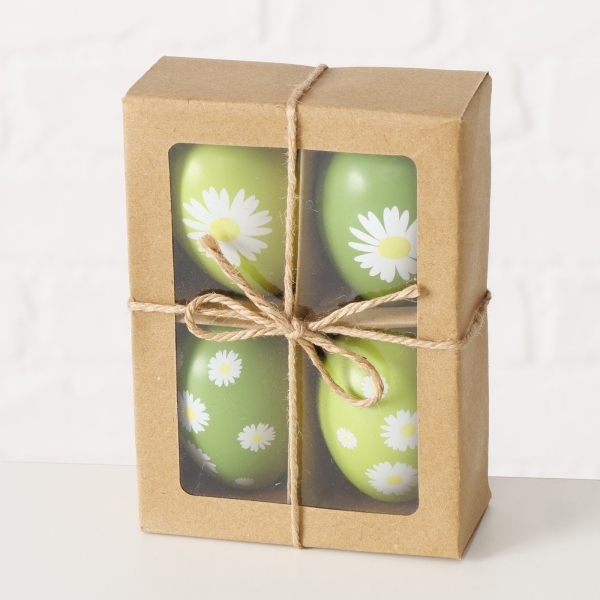 Ostereier Set "Daisy" mit Gänseblümchen
