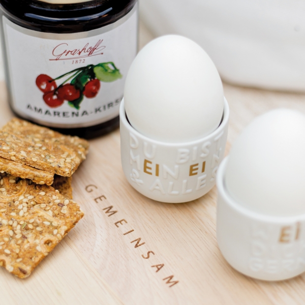 Egg cup "You are my one and everything" by Räder