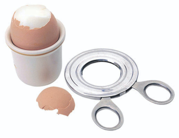 Eierköpfer aus Edelstahl