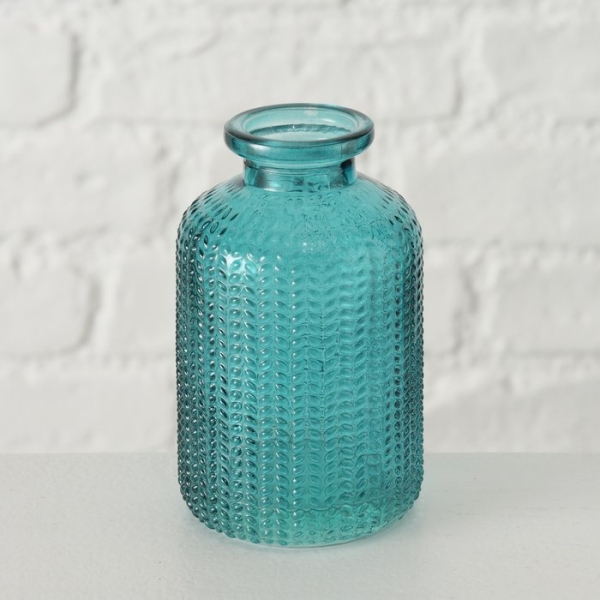 "Merula" vase set, blue