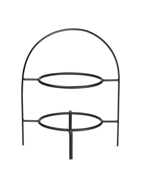 Etagère 2-tier for 2 plates