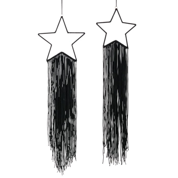 Wanddeko Stern "Makramee"