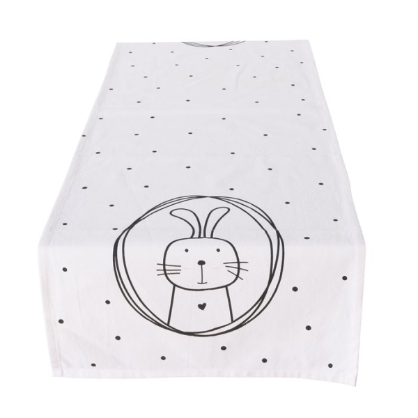 Oster-Tischläufer "Hoppy" mit Hasen