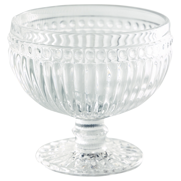 Dessert Bowl, Ice Cream Bowl "Alice clear" by Greengate
