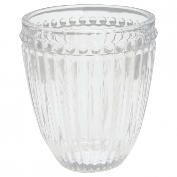 Water glass "Alice" clear from Greengate