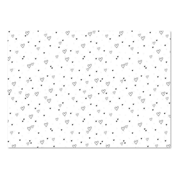 Wrapping Paper Hearts