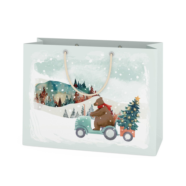 Gift Bag "Frosty Forest"