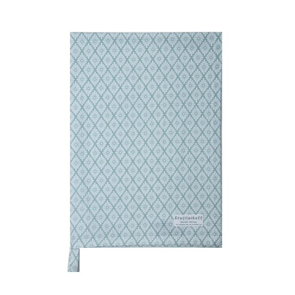 "Daisy Green" Tea Towel – Cotton Kitchen Towel with Daisy Pattern 50x70 cm