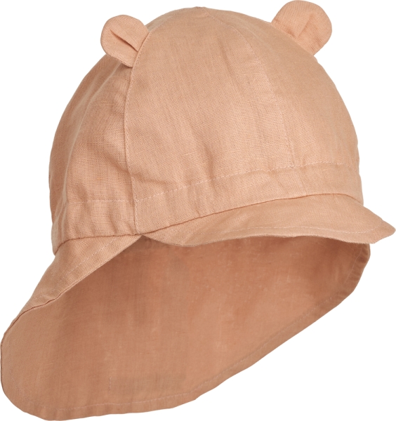 Children's summer hat Gorm linen color Pale Tuscany