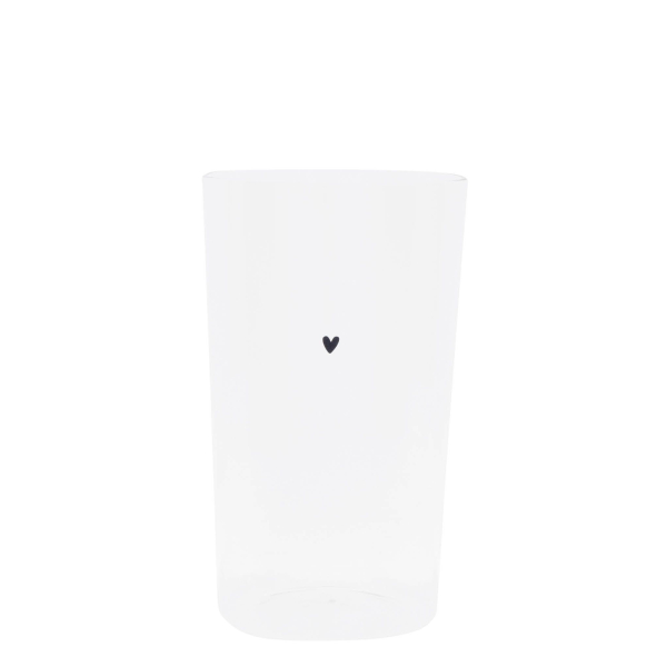 Large Tumbler Black Heart Tumbler by Bastion Collections