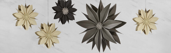 Paper Star “Alea” – Natural Elegance for the Winter Season