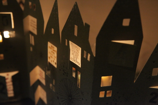 Adventskalender zum Aufstellen von good old friends