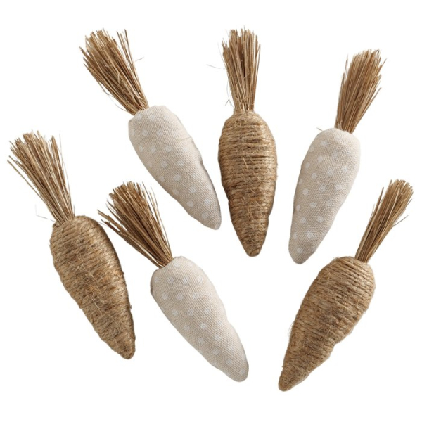 Karotten Dekostreu Ostern