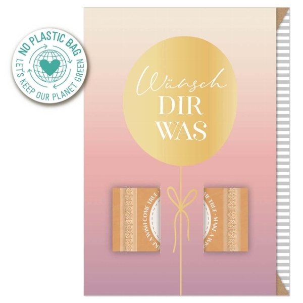 Money gift card "Make a wish"