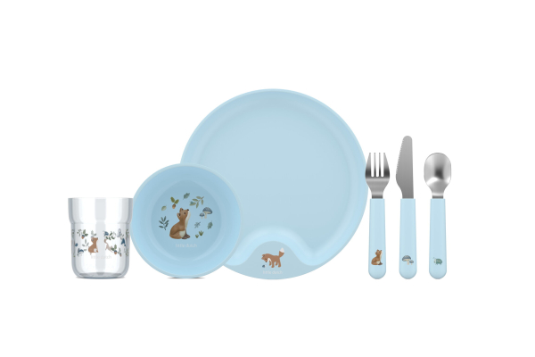 Children's tableware set 6 pieces "Forest Friends"