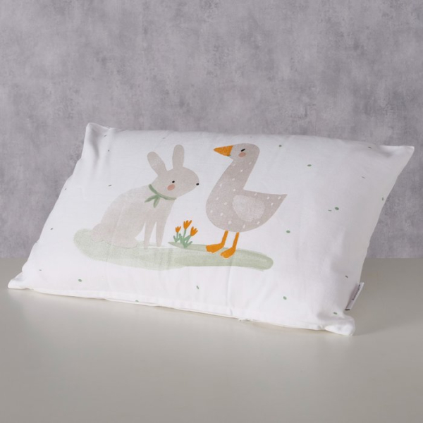 Kissen "Cleo" Hase und Ente