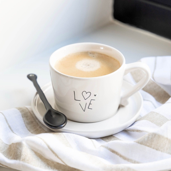 Cup, cup small "LOVE" by Bastion Collections