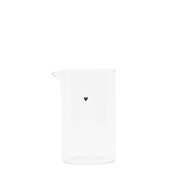 Milchkännchen aus Glas von Bastion Collections