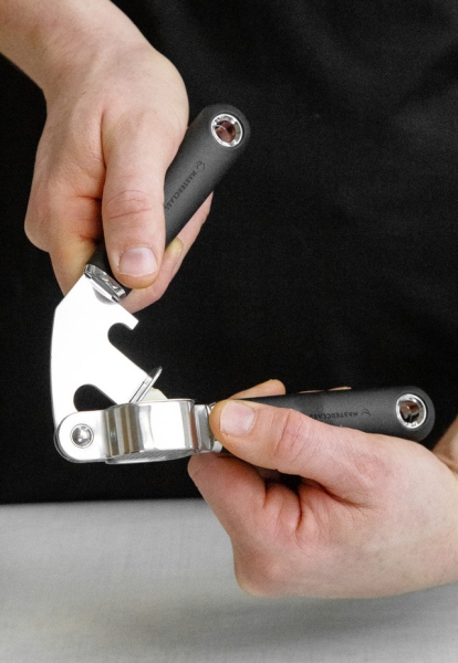 Knoblauchpresse mit herausnehmbaren Innenteil