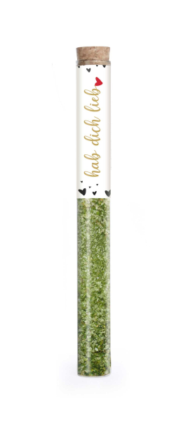 Spice Mix - Glass Cylinder - Love You