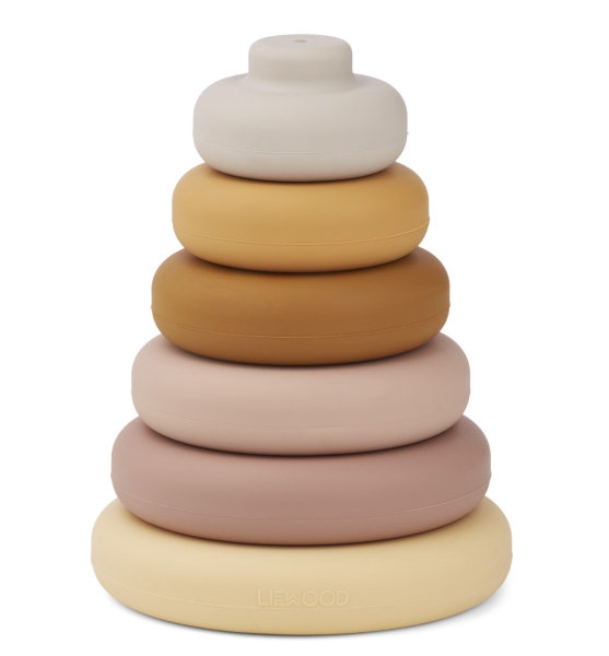 Stacking tower "Dag" rose multi