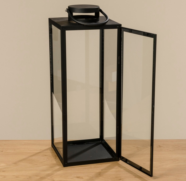 Laterne "Arana" schwarz in 3 Größen