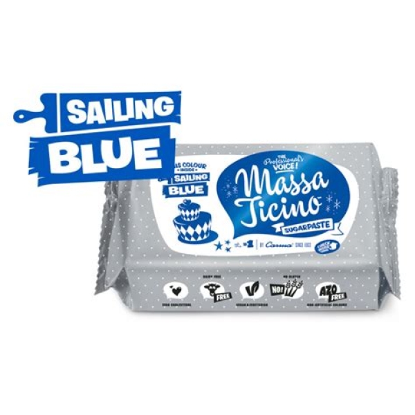 Massa Ticino 250g blue gumpaste