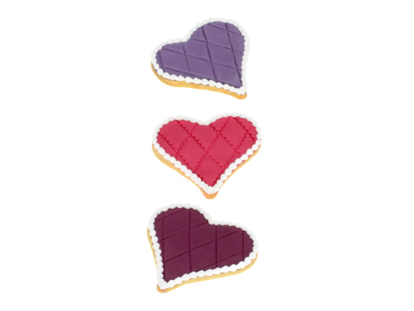 Cake-Masters Modellierrädchen (Fondant Cutter & Embosser) mit 4 Aufsätzen – Ergonomisches Rändelrad zum Schneiden, Prägen & Verzieren von Fondant, Marzipan & Teig