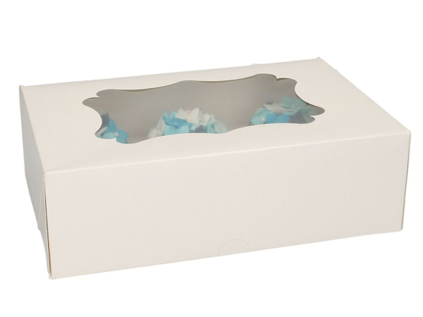 Muffin/Cupcake Box für 6 od. 12 Muffins
