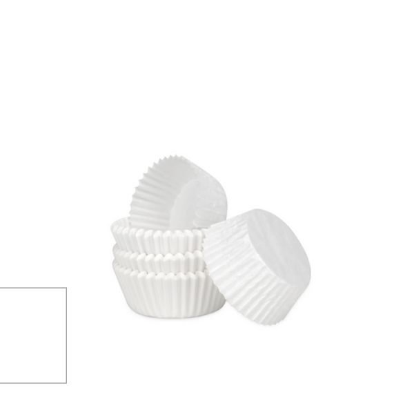 White muffin cups 200 pieces