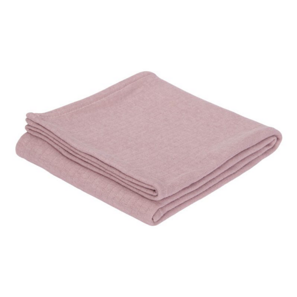 Muslin Cloth "Pure Soft Mauve" by Little Dutch