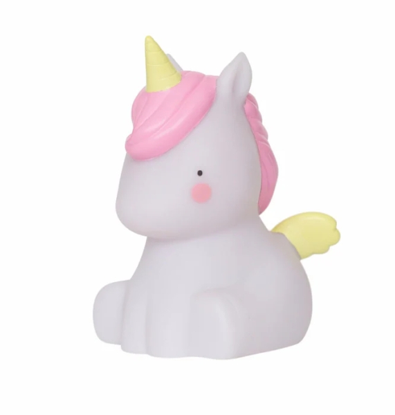 Night light unicorn gold