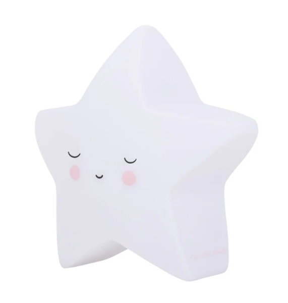 Night Light Star Sleeping White