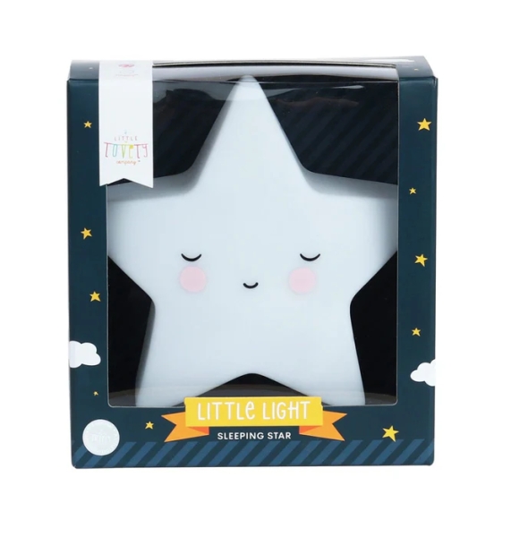 Night Light Star Sleeping White