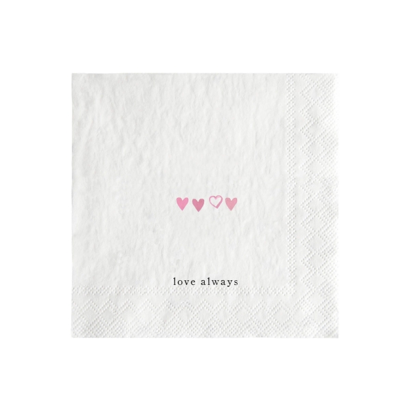 Napkins small "Beautiful Moments" by Bastion Collection
