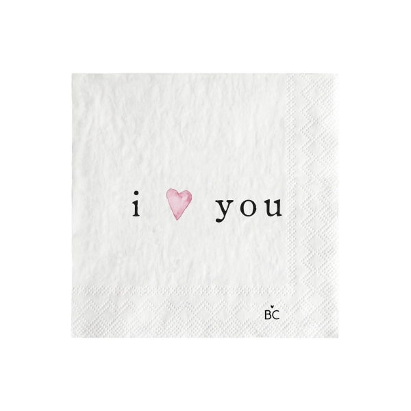 Napkins small "Beautiful Moments" by Bastion Collection