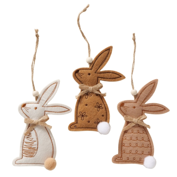 Osterhasenanhänger "Lines"