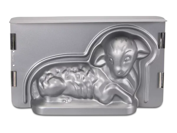 Städter 3D Easter Lamb Baking Mold – Large Motif Cake Pan for Traditional Baking (2300 ml)