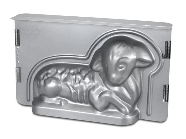 Städter 3D Easter Lamb Baking Mold – Large Motif Cake Pan for Traditional Baking (2300 ml)