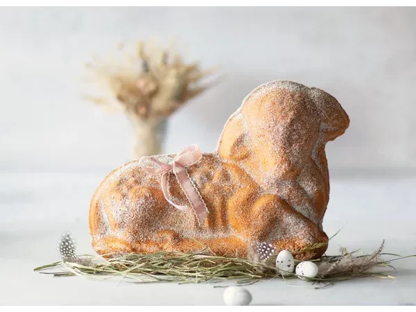 Städter 3D Easter Lamb Baking Mold – Large Motif Cake Pan for Traditional Baking (2300 ml)