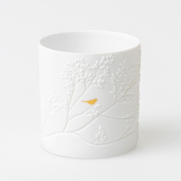 Porcelain Light "Goldbird" by Räder