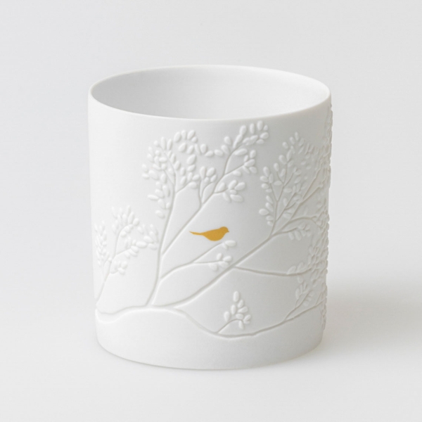 Porcelain Light "Goldbird" by Räder