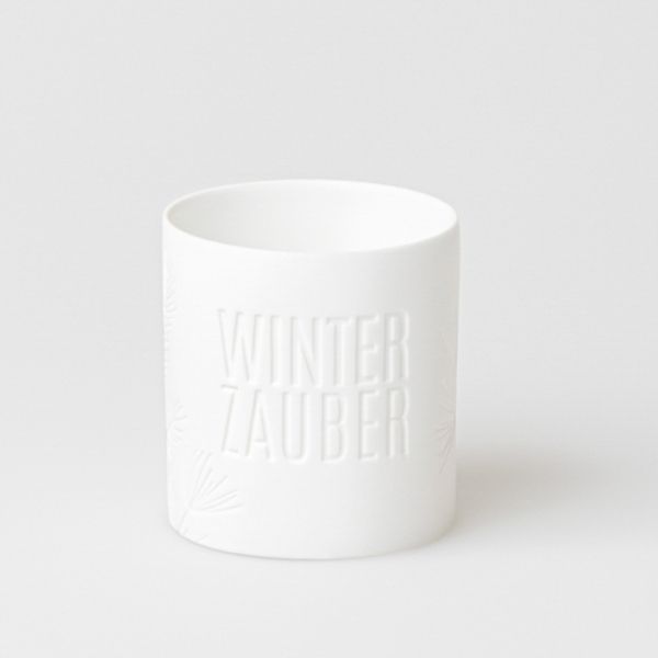 Porcelain light "Winter Magic" by Räder