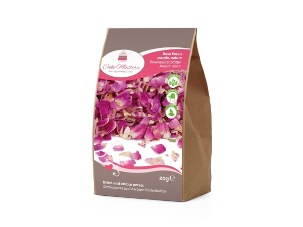 Rosenblätter "Purpur" natur 20g