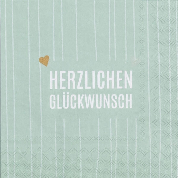 Napkins "Congratulations" by Räder