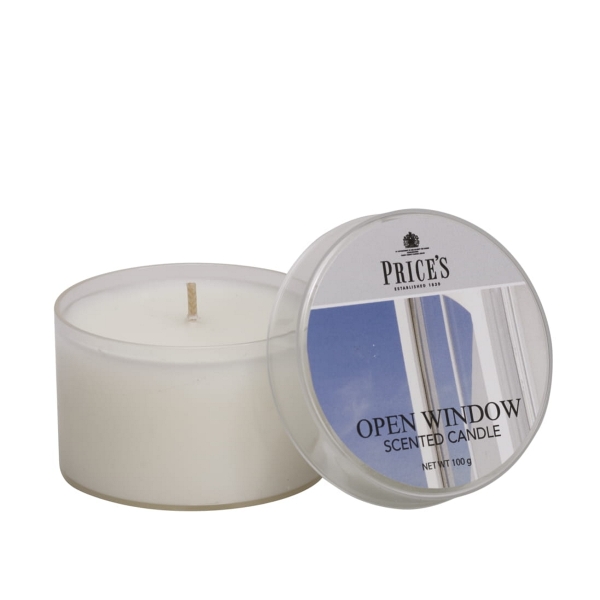 Duftkerze "Open Window" TIN Teelicht von Price's Candles