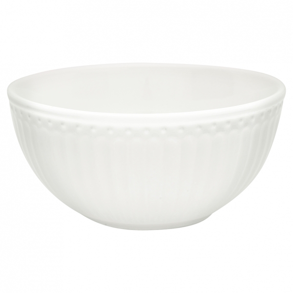Cereal Bowl "Alice white" by Greengate